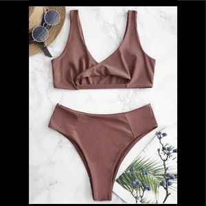 ZAFUL twisted cutout bikini